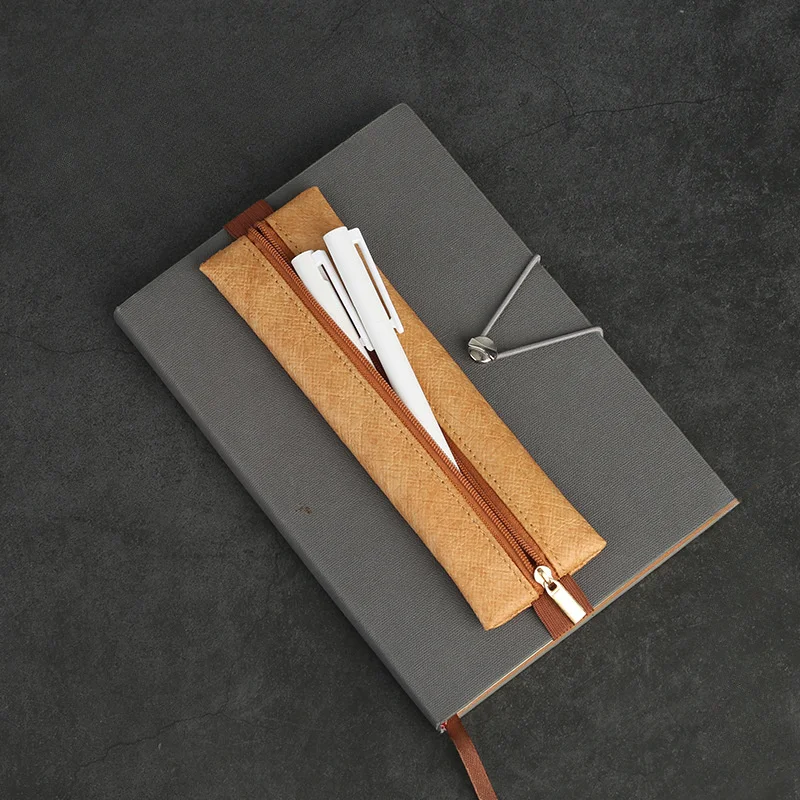 Leather Work Notepad - Porte-stylo à bande élastique réglable, 1