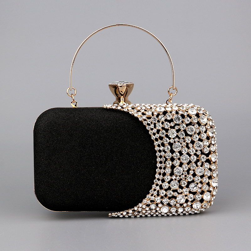 Leatherwork Rivets - Pochette de luxe en diamant pour