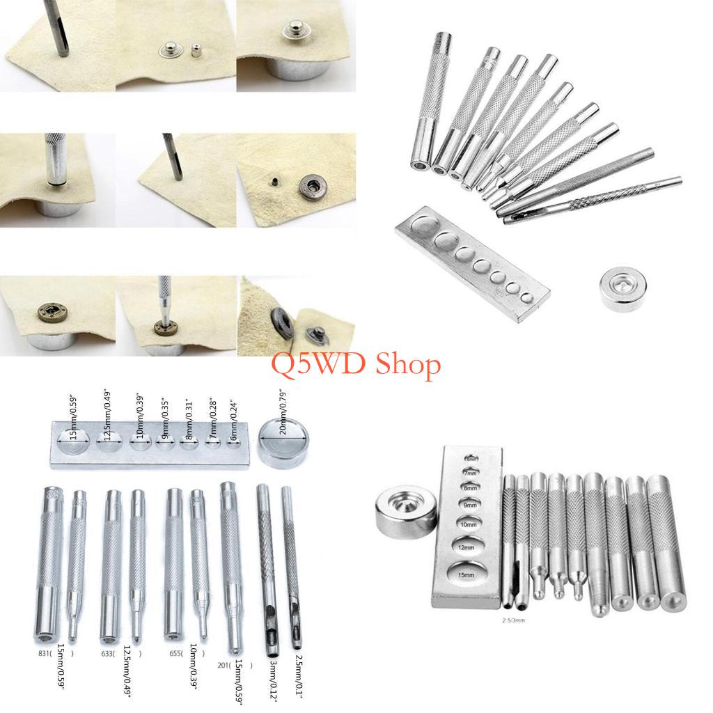 Rivet Setter Tool - Q5WD 11x outil poinçonnage en robuste