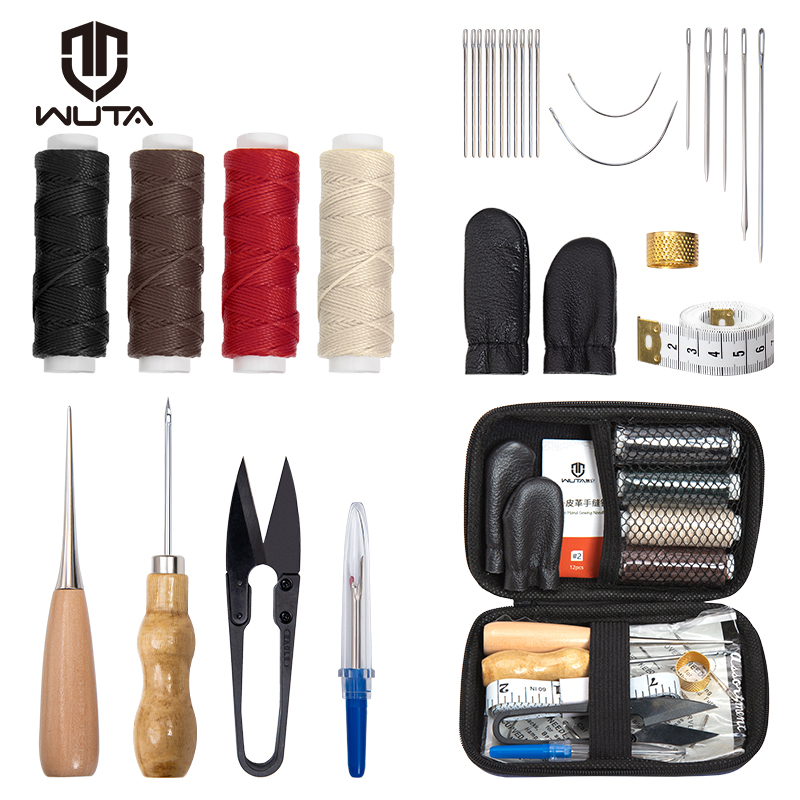 Leather Work Organiser - WUTA Kit de réparation du cuir