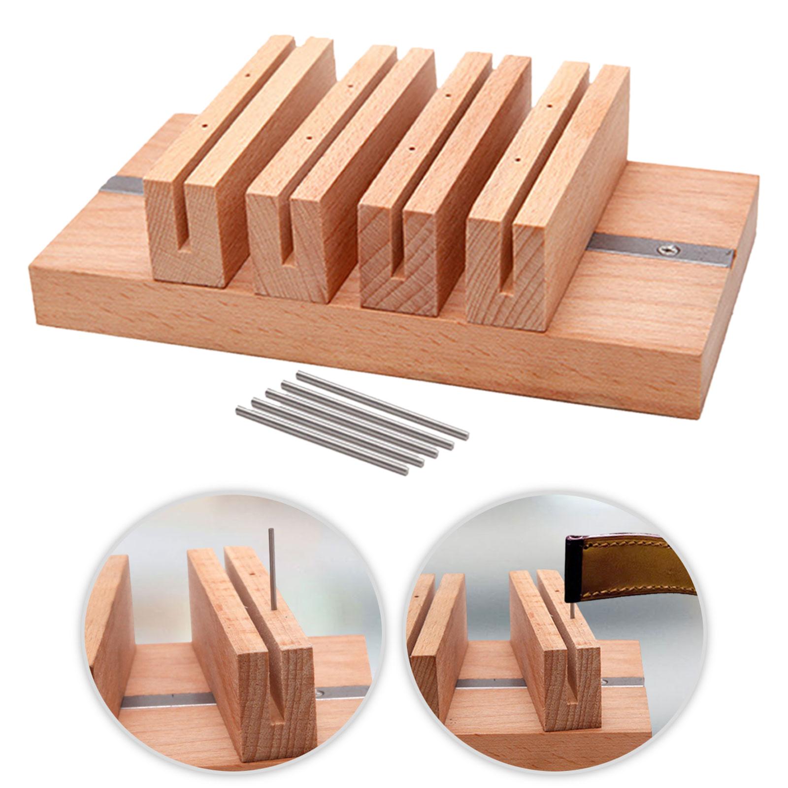 Leatherwork Hobby - Séchoir à huile compact en bois