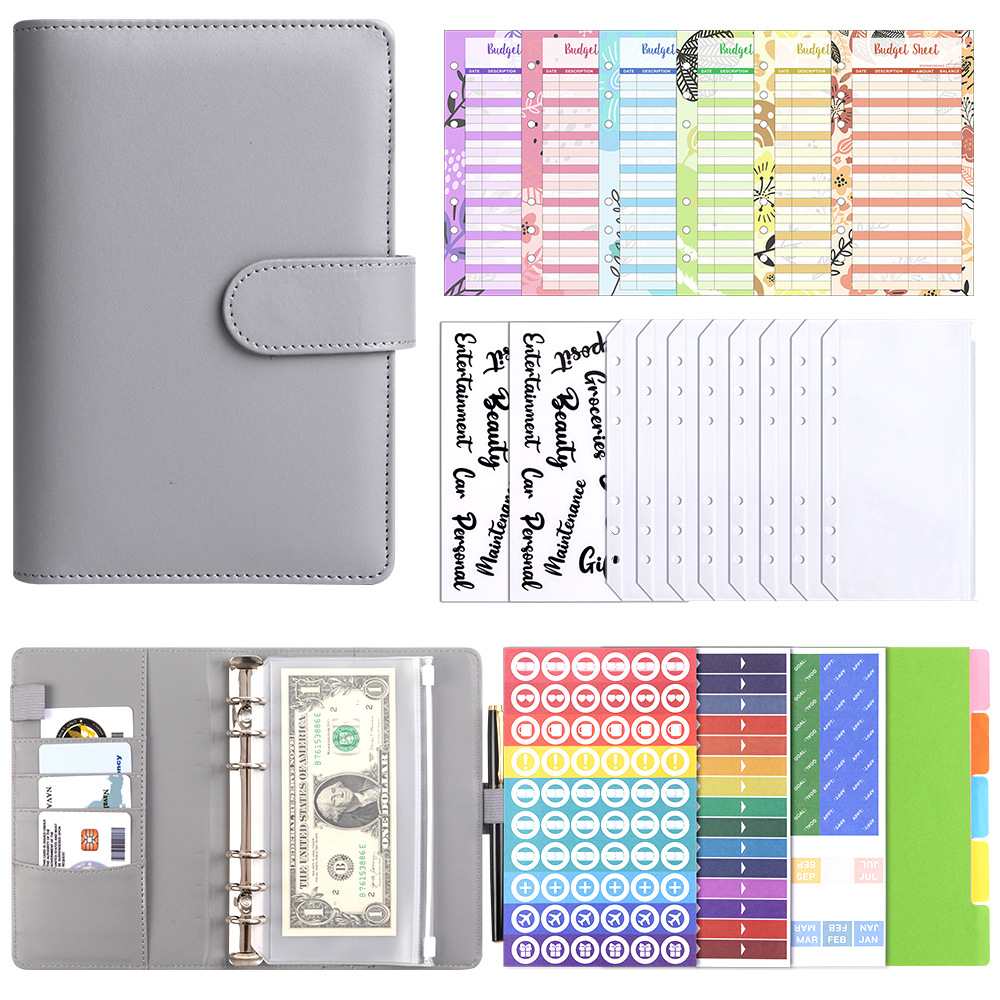 Carnet à spirales en cuir PU A - Leather Work Notepad avis et prix