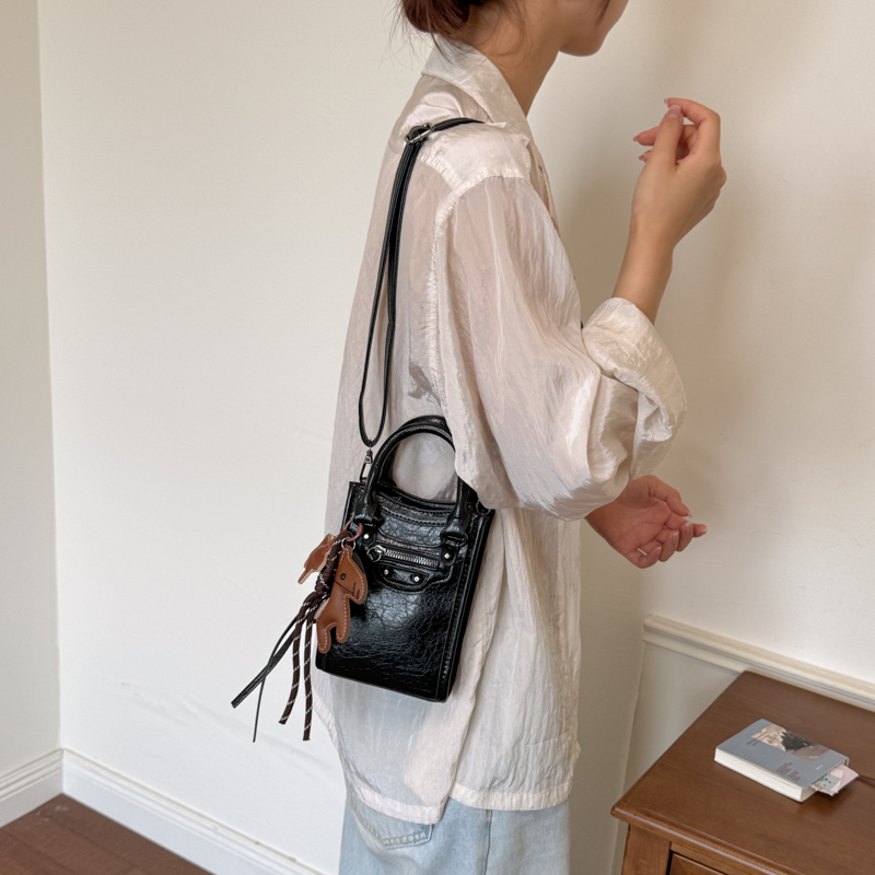 Mini sacs bandoulière zippés p - Leatherwork Rivets avis et prix