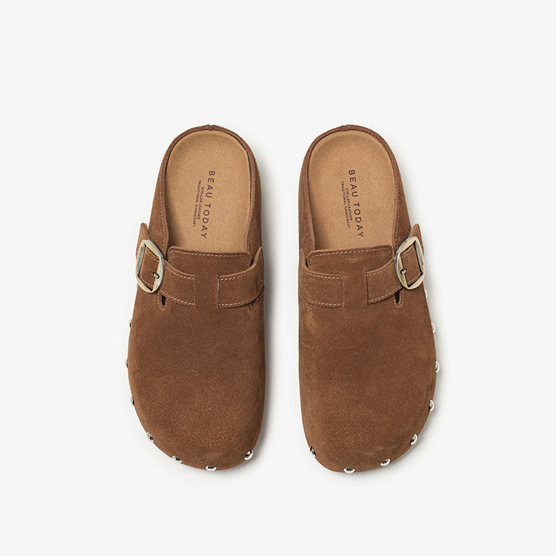 BEAUTODAY – mules décontractée - Leatherwork Rivets avis et prix