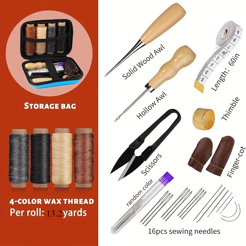 Kit de couture du cuir, kit de - Leather Work Organiser avis et prix